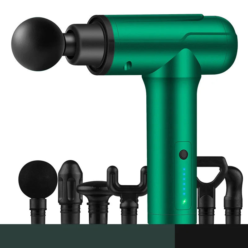 Elektryczny Masażer Mięśni - Pistolet Masujący 6 Prędkości do Regeneracji i Relaksu