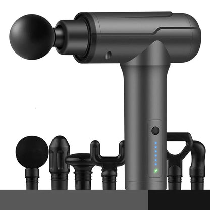 Elektryczny Masażer Mięśni - Pistolet Masujący 6 Prędkości do Regeneracji i Relaksu