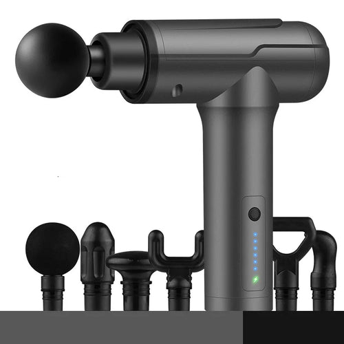 Elektryczny Masażer Mięśni - Pistolet Masujący 6 Prędkości do Regeneracji i Relaksu