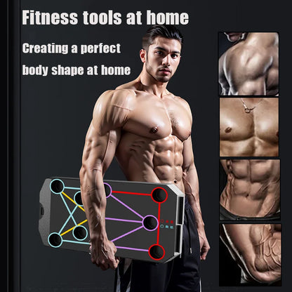 Składana Deska do Pompek - Wielofunkcyjny Sprzęt Fitness do Treningu Mięśni