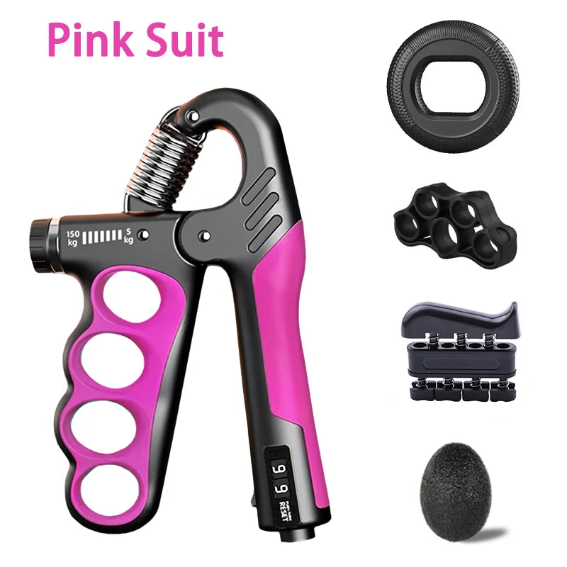 Regulowany Ekspander Dłoni 5-150kg - Trening Siły Chwytu i Rehabilitacja