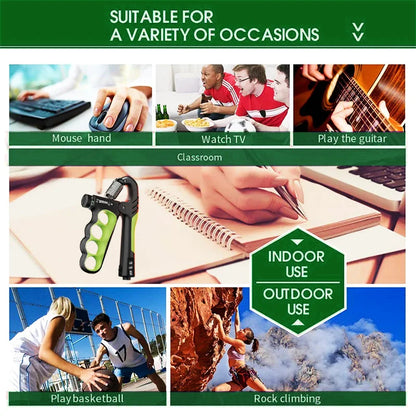 Regulowany Ekspander Dłoni 5-150kg - Trening Siły Chwytu i Rehabilitacja