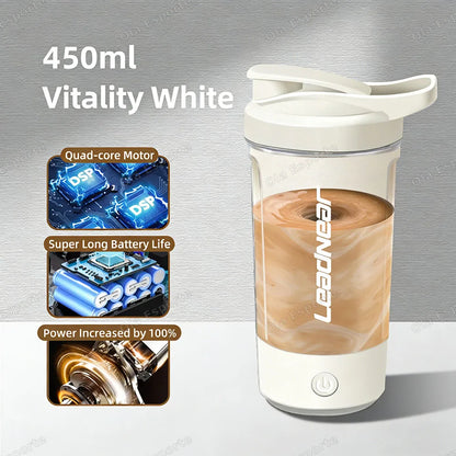 Elektryczny Shaker USB – Automatyczny Kubek Mieszający do Odżywek i Koktajli