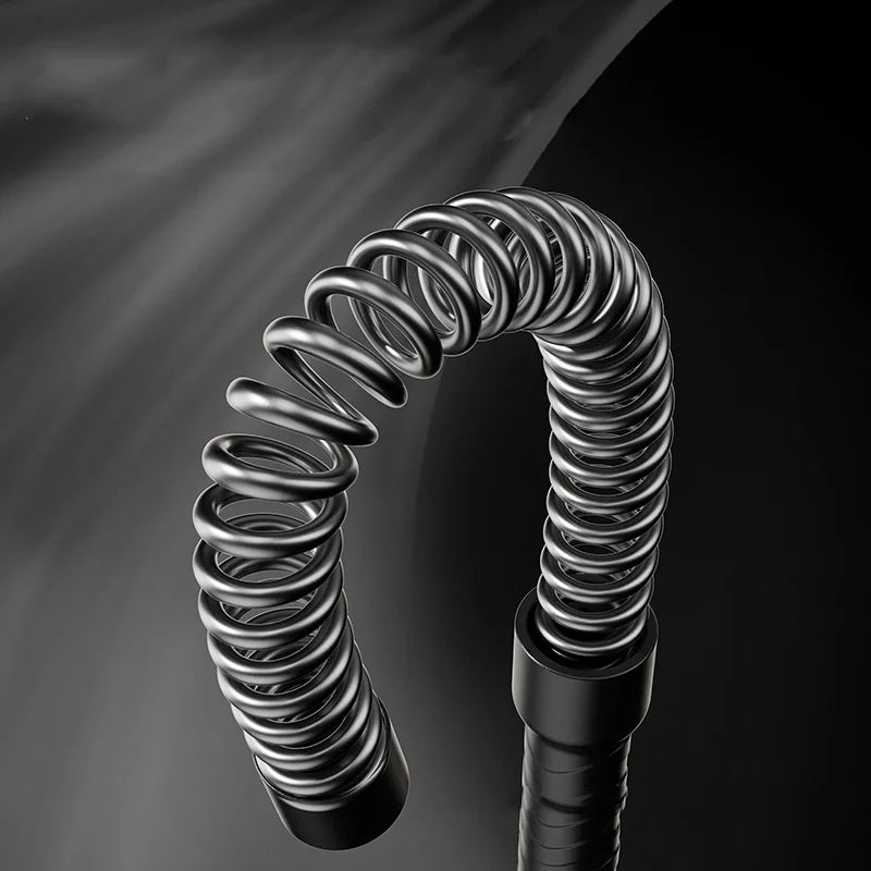 Linka Treningowa Battle Rope 2szt - Sprężynowa Lina do Ćwiczeń Siłowych i Wytrzymałościowych